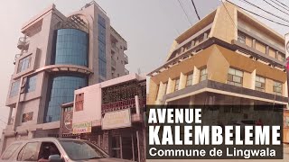 Les artères de Kinshasa  Avenue KALEMBELEMBE  Lingwala  Kinshasa  RDC [upl. by Tonye]