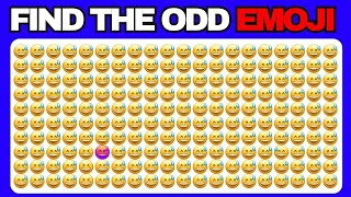 Find THE ODD One Out  Ultimate Edition Emoji quiz  Emoji Quiz [upl. by Shinberg]