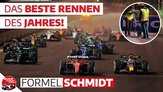 GlanzShow nach Fehlstart Formel1Wette mit Las Vegas geht auf  Formel Schmidt GP Las Vegas 2023 [upl. by Rabaj]