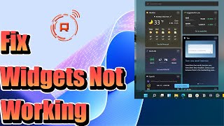 How to Fix Widgets Not Working in Windows 11 [upl. by Pich]