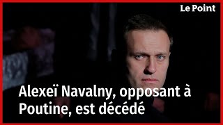 Alexeï Navalny opposant numéro 1 à Poutine est mort [upl. by Asenab295]