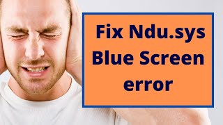 Fix Ndusys Blue Screen error on Windows 10 [upl. by Aketahs283]