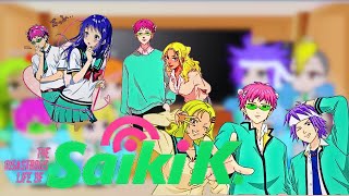 Saiki amp Friends react to TDLOSK part 2 [upl. by Balcke309]