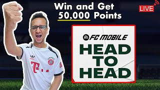 H2H win and 50000 points Bonus  FC Mobile mahamudfc live livegaming fcmobile25 [upl. by Philbo]