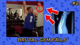 BRUTAL GYM FAILS PT2 TRY NOT TO CRINGE [upl. by Risay982]