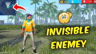 INVISIBLE ENEMY 😲 लास्ट बंदा कहाँ गया  😕 Solo Vs Squad Full Gameplay  Nalla Free Fire [upl. by Livvy891]