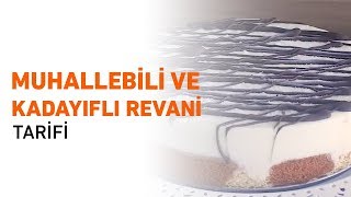 Muhallebili ve Kadayıflı Revani Tarifi  Nasıl Yapılır [upl. by Melli888]