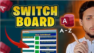 How to Add Switchboard Command in Ms AccessHow to Add All Data Record Using SwitchboardGP Design [upl. by Noemi]