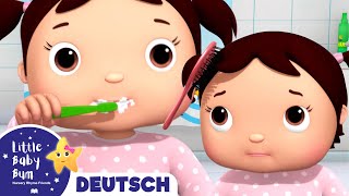 Zähneputzen Lied  Kinderlieder  Little Baby Bum Deutsch  Cartoons für Kinder [upl. by Sokem]