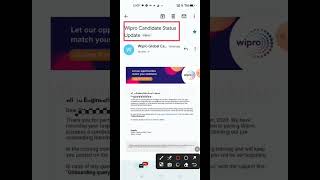 Wipro phase 2 hiring update elite projectengineer onboard [upl. by Nilya]