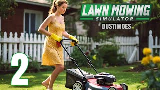 Lawn Mowing Simulator  DUSTIMOES Hiring NEW Employees [upl. by Anilev370]