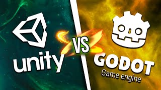 ¡Unity 2023 vs Godot 4  ¿Qué motor Gráfico es Mejor  Comparativa Godot vs Unity [upl. by Yhprum]