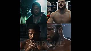 Adonis Creed vs Viktor Drago vs Clubber lang vs Damian Anderson creed rocky edits boxeo debate [upl. by Nihi]