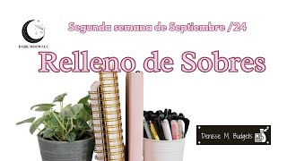 Relleno de Sobreslow income y platica Semana 2 Septembre 24cashfypシ finanzaspersonalesmoney [upl. by Yerfej]