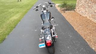 2009 HarleyDavidson Dyna Superglide FXD Customized [upl. by Reaht]