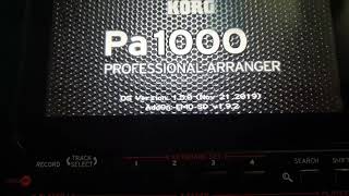 KORG PA1000 VS PA700 TÜRKÇE KARŞILAŞTIRMA VolkanAyaz UYGURTAŞ [upl. by Esilahc938]