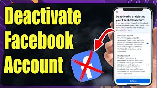 How To Deactivate Facebook Account [upl. by Ahs]