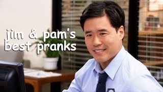 asian jim and more the office pranks but make it a couples activity  Randall Park  Comedy Bites [upl. by Drais180]