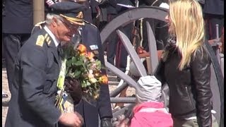 OT King of Sweden HM Konung Carl XVI Gustaf 67th birthday at the Royal Palace Stockholm Sweden [upl. by Ahsatsana]