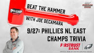 Beat The Hammer Phillies NL East Champions Trivia [upl. by Turley]