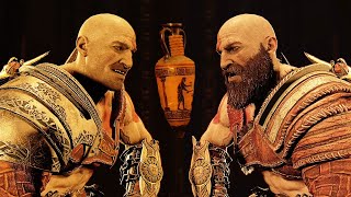 Beardless Kratos Drinks Wine God of War Mods [upl. by Vitoria]