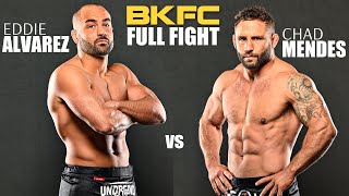 BKFC Debut Eddie Alvarez vs Chad Mendes [upl. by Nortal]