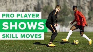 PRO PLAYER Football Skills and Dribble Moves [upl. by Licha]