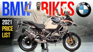 2021 All BMW Bike Price In India Latest List 🏍️💥 Ft BMW S 1000 RR BMW G 310 GS amp BMW GS 1250 🏞️ [upl. by Spragens31]