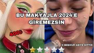 2023ÜN SON SKANDAL MAKYAJI  O meşhur abiye gittik [upl. by Cedric]