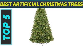 Top 5 Best Artificial Christmas Trees in 2024 [upl. by Gnel]