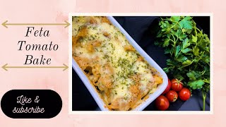 Feta Tomato Pasta  Best Pasta Bake Recipe [upl. by Schiffman]