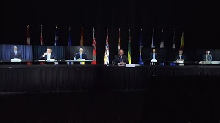 Canadas premiers call for more healthcare funding but will Trudeau agree  COVID19 in Canada [upl. by Inaffit]