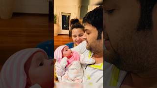 Kapil sharma with his wife Ginni Chatrath and his cute daughter shorts kapilsharma family viral [upl. by Mcmaster]