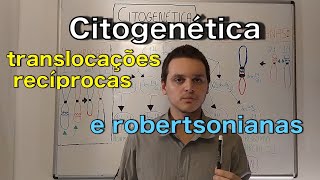 Anômalias cromossômicas estruturais Translocações recíprocas e Robertsonianas [upl. by Abott]