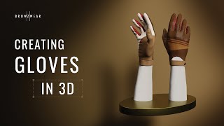 Creating Gloves in 3D  New avatars for accessories in VStitcher [upl. by Glanville]