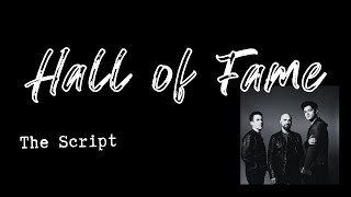 Hall of Fame  Song Lyrics by The Script [upl. by Hsemin]