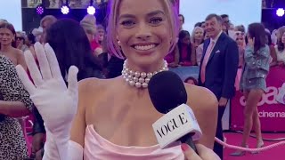 Margot Robbie On Discovering The Meaning of Life While Filming Barbie [upl. by Reseda664]