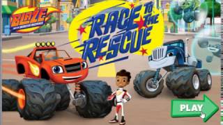 Blaze and Monster Machines  Episode 4 Race To The Rescue BEST Game for Kids😝😝 [upl. by Acissey]