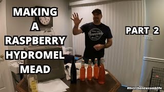 RASPBERRY HYDROMEL MEAD PART 2  136 [upl. by Nordine]