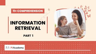 Information Retrieval  Introduction amp Practice  Part 1  11 Comprehension  PiAcademy [upl. by Ordnaxela]