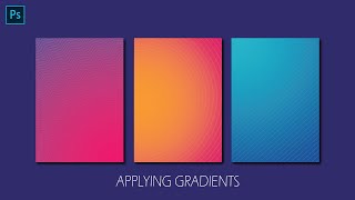 How to Use Gradients in Photoshop  Applying Gradients in Photoshop  Gradient background Photoshop [upl. by Abey]