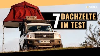 Dachzelt Test – 7 Anbieter im großen Vergleich [upl. by Rehpretsirhc955]