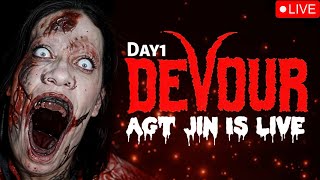 Lets Play Devour HORROR GAME  LIVESTREAM  AGT JIN 🎮 Devour [upl. by Liatnahs]