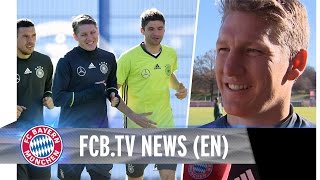 Bastian Schweinsteiger back at Bayern [upl. by Atteval]