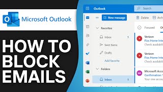 How To Block Emails On Outlook  Complete Tutorial [upl. by Nalloh]