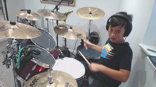 RockSchool Grade 5 Drums  Geek [upl. by Dnalram]