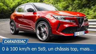 Essai Alfa Romeo Junior Veloce  un SUV électrique de 280 ch plaisant mais aux défauts rédhibitoires [upl. by Eniale]