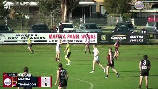 GippslandLeagueRD11MaffravsTraralgon [upl. by Novyaj]