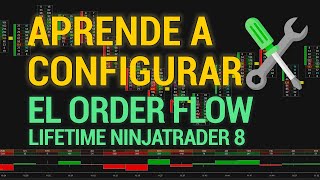 ✅Order Flow NinjaTrader 8 TUTORIAL DE CONFIGURACIÓN [upl. by Nongim419]