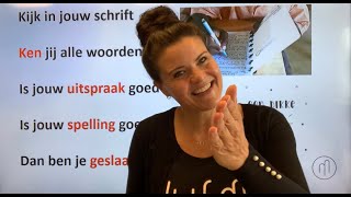 NT2 EXAMEN🧐woorden🗣️uitspraak✍️spelling Ken je alle woorden Test jezelf TC43 learndutch exam [upl. by Eislel]